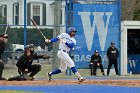 Baseball vs Nichols  Wheaton College Baseball vs Nichols College. - Photo By: KEITH NORDSTROM : Wheaton, baseball